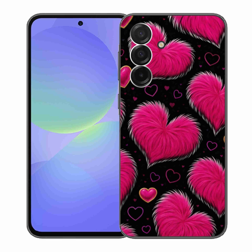 Gelový kryt mmCase na Samsung Galaxy A36 5G - hebká srdce