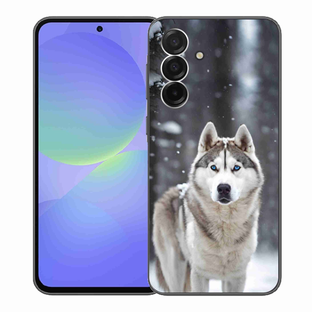 Gelový kryt mmCase na Samsung Galaxy A36 5G - husky 2