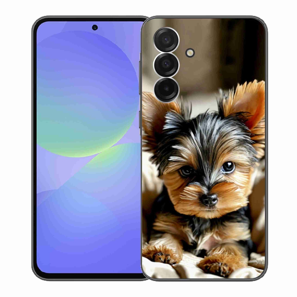 Gelový kryt mmCase na Samsung Galaxy A36 5G - jorkšír 11