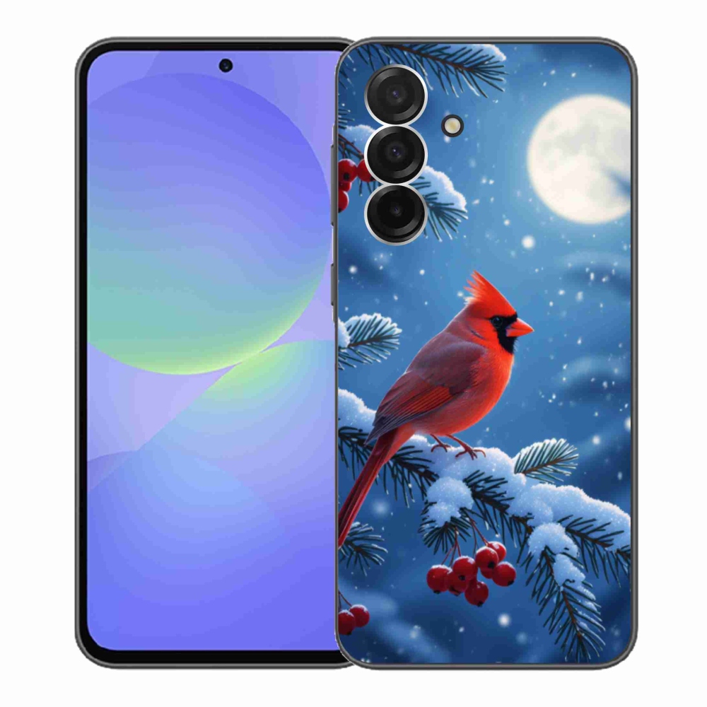 Gelový kryt mmCase na Samsung Galaxy A36 5G - kardinál červený