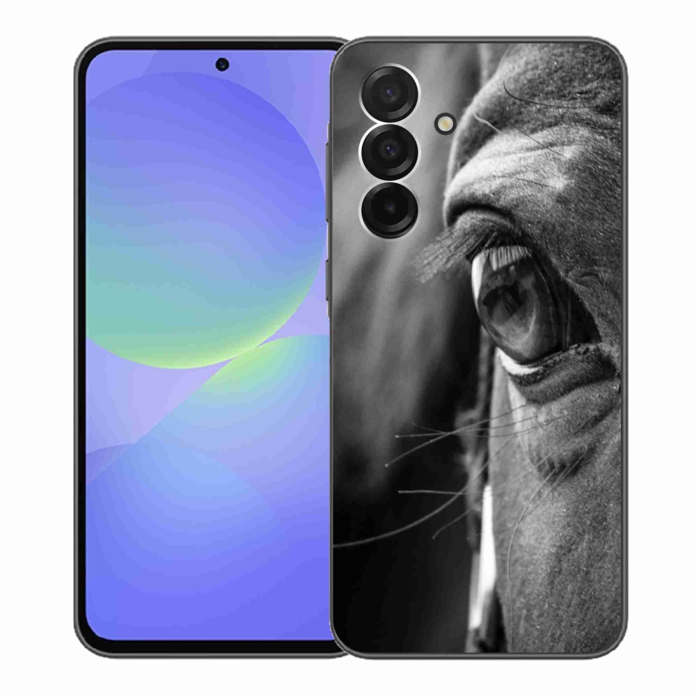 Gelový kryt mmCase na Samsung Galaxy A36 5G - koňský pohled