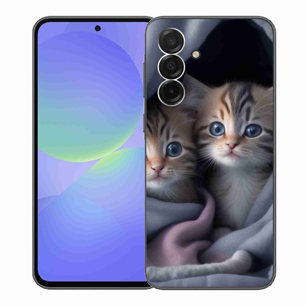 Gelový kryt mmCase na Samsung Galaxy A36 5G - kočičí duo 2