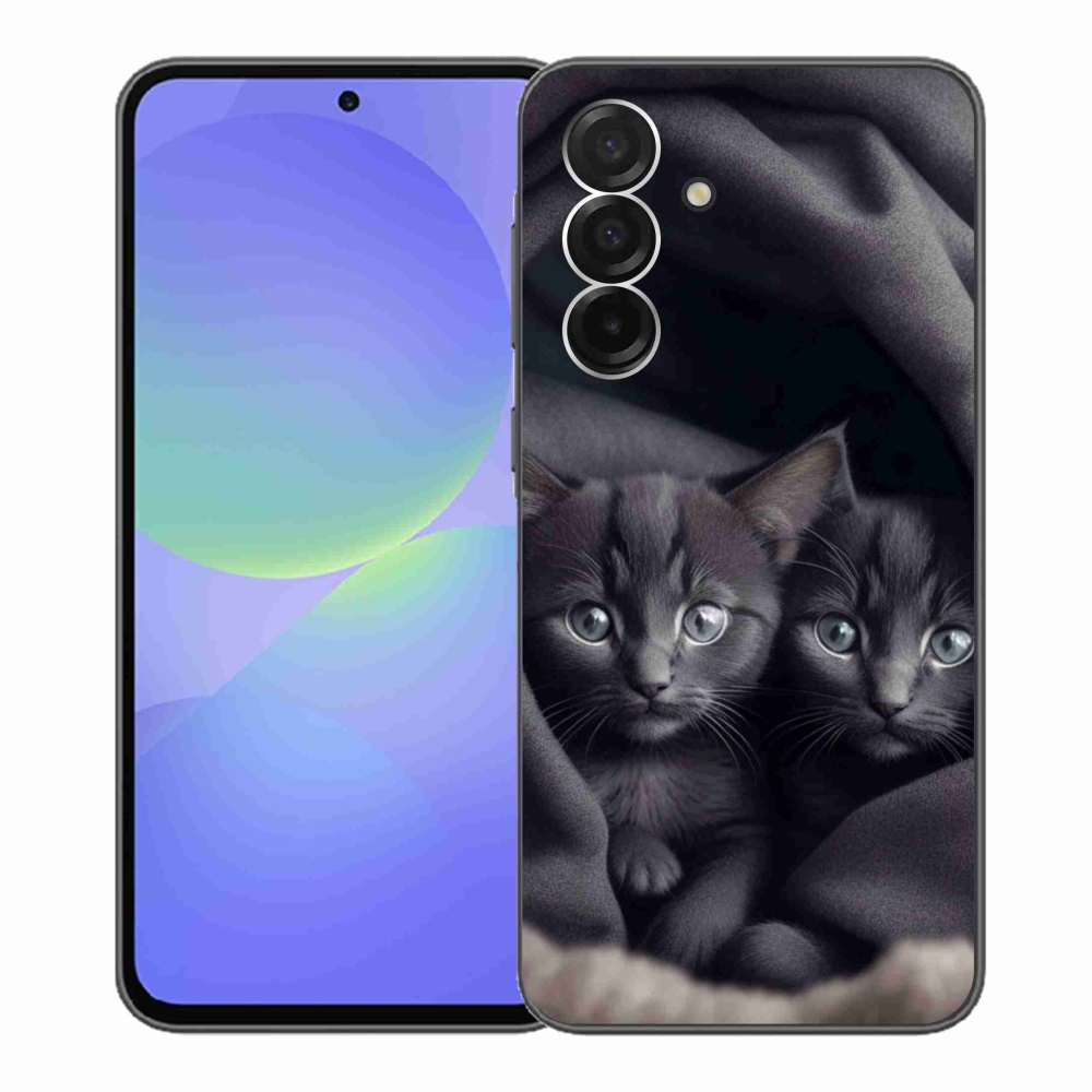 Gelový kryt mmCase na Samsung Galaxy A36 5G - kočičí duo
