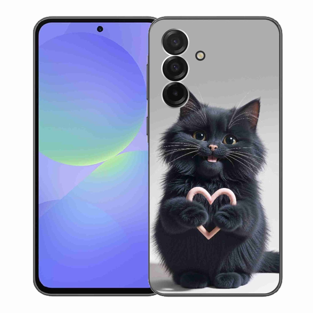 Gelový kryt mmCase na Samsung Galaxy A36 5G - kočičí láska 3