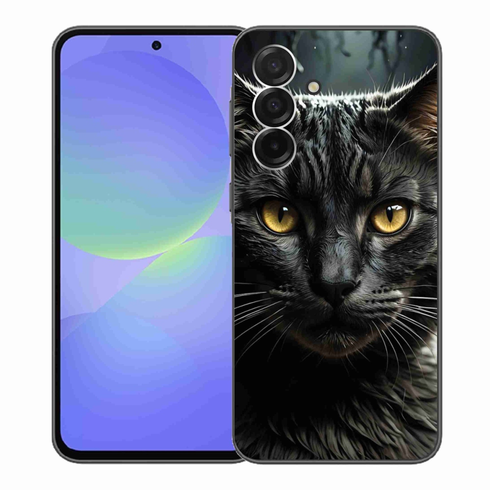 Gelový kryt mmCase na Samsung Galaxy A36 5G - kočičí pohled 3