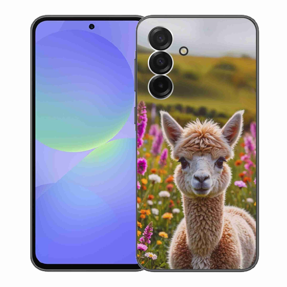 Gelový kryt mmCase na Samsung Galaxy A36 5G - lama na louce