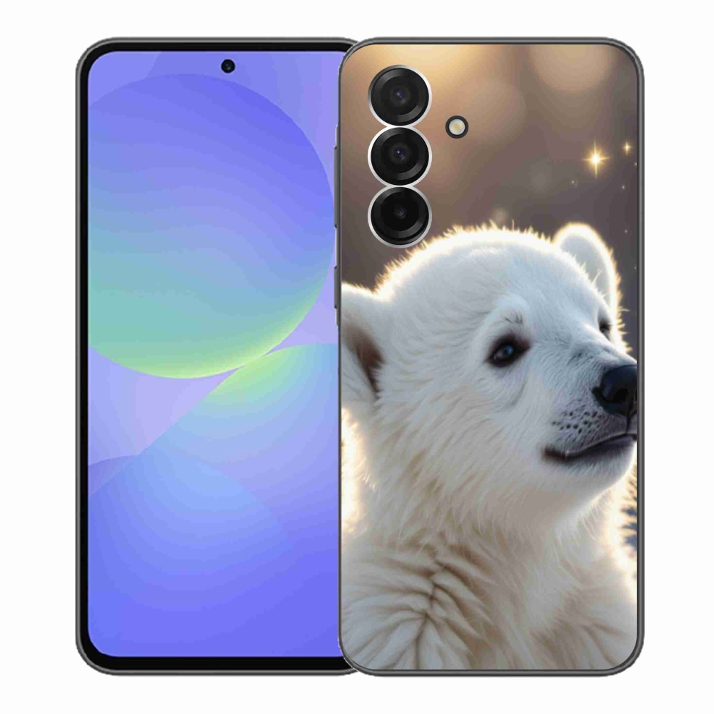 Gelový kryt mmCase na Samsung Galaxy A36 5G - lední medvěd