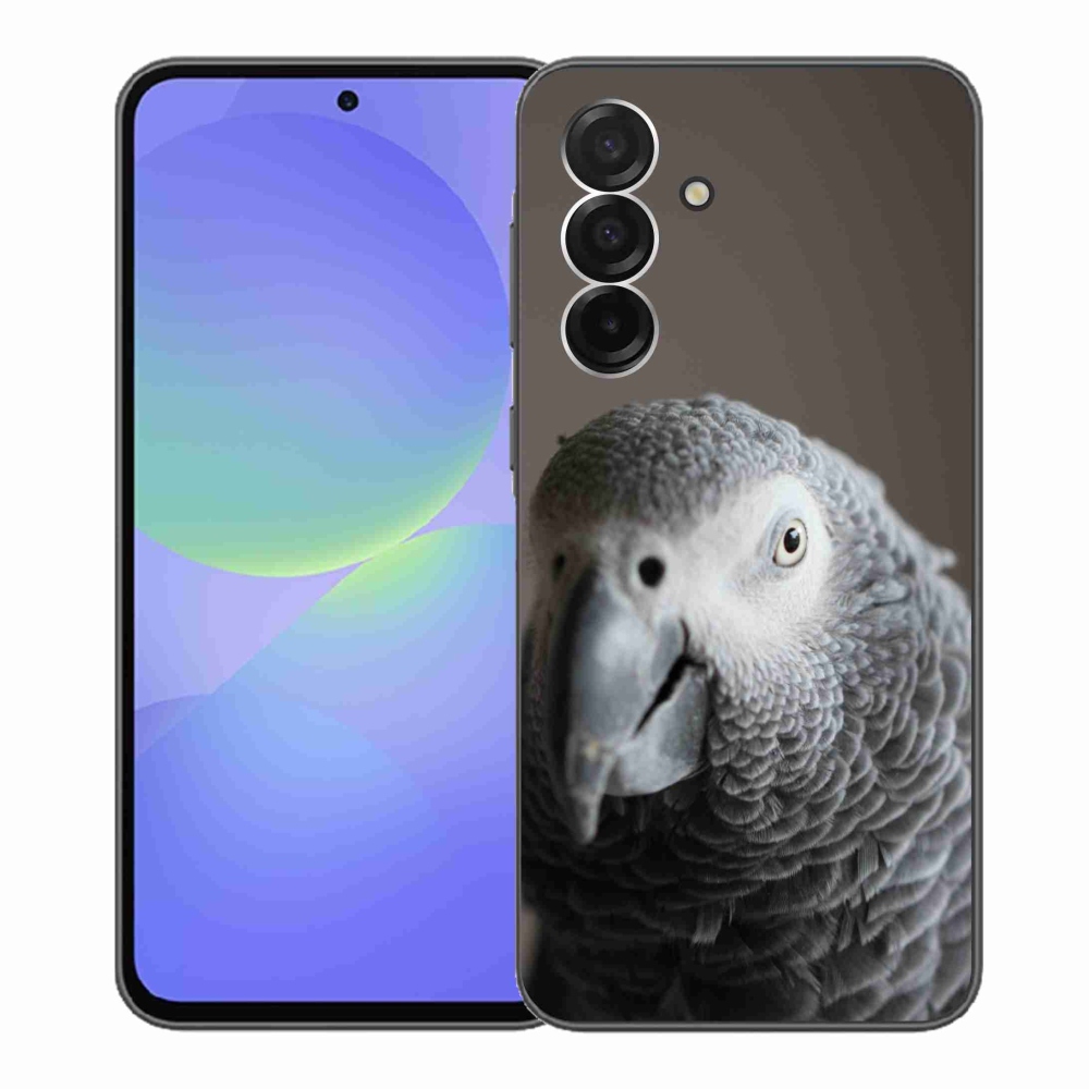 Gelový kryt mmCase na Samsung Galaxy A36 5G - papoušek žako 2