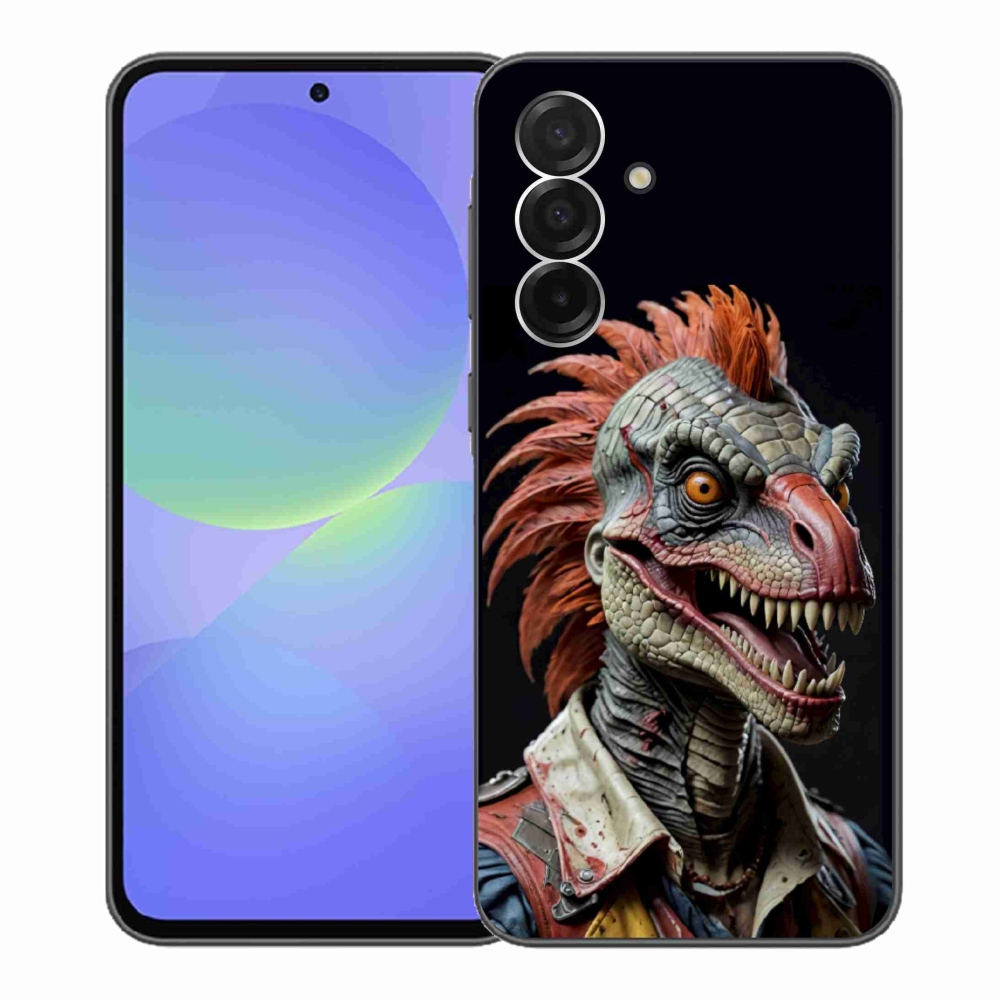 Gelový kryt mmCase na Samsung Galaxy A36 5G - punk dinosaurus