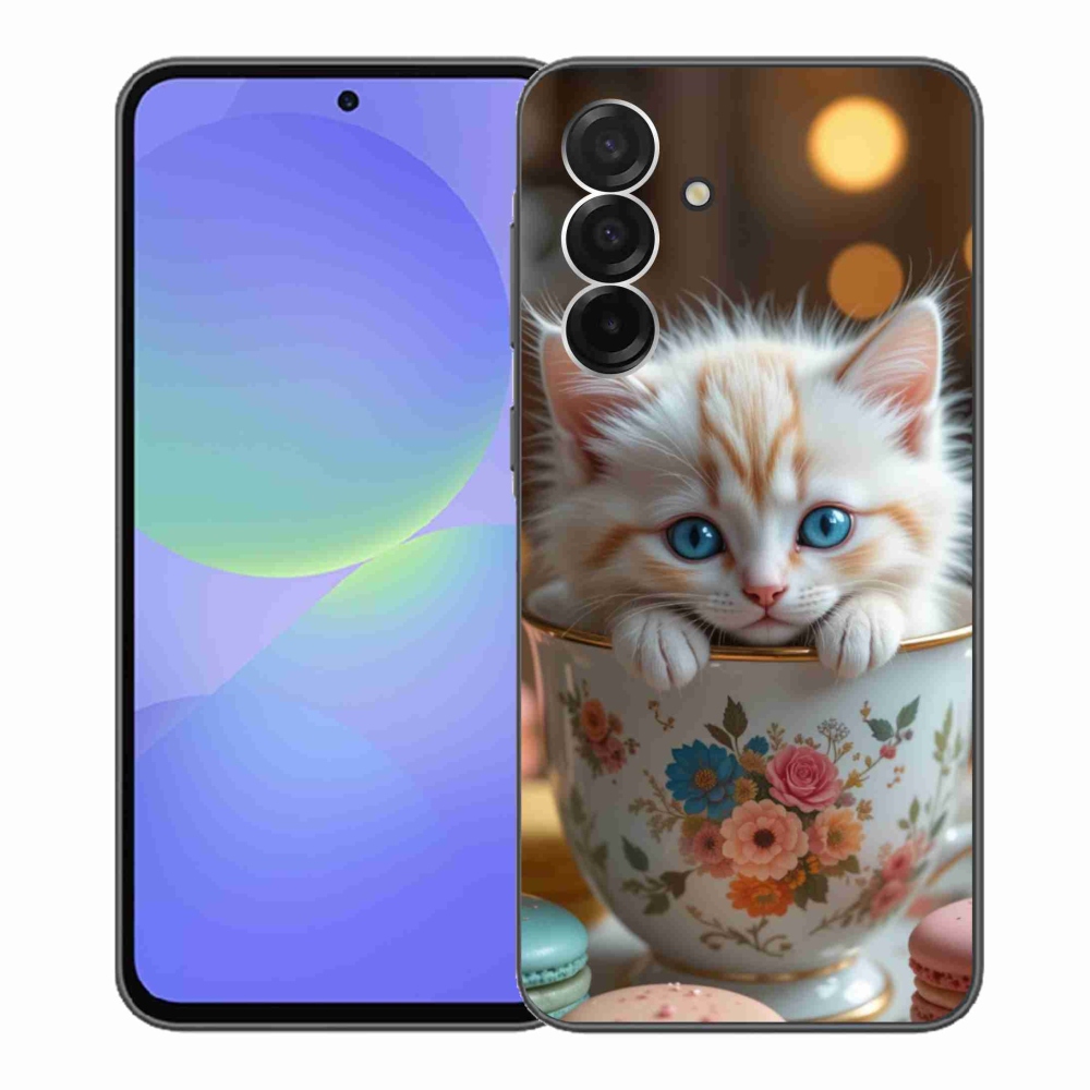 Gelový kryt mmCase na Samsung Galaxy A36 5G - roztomilé kotě 6