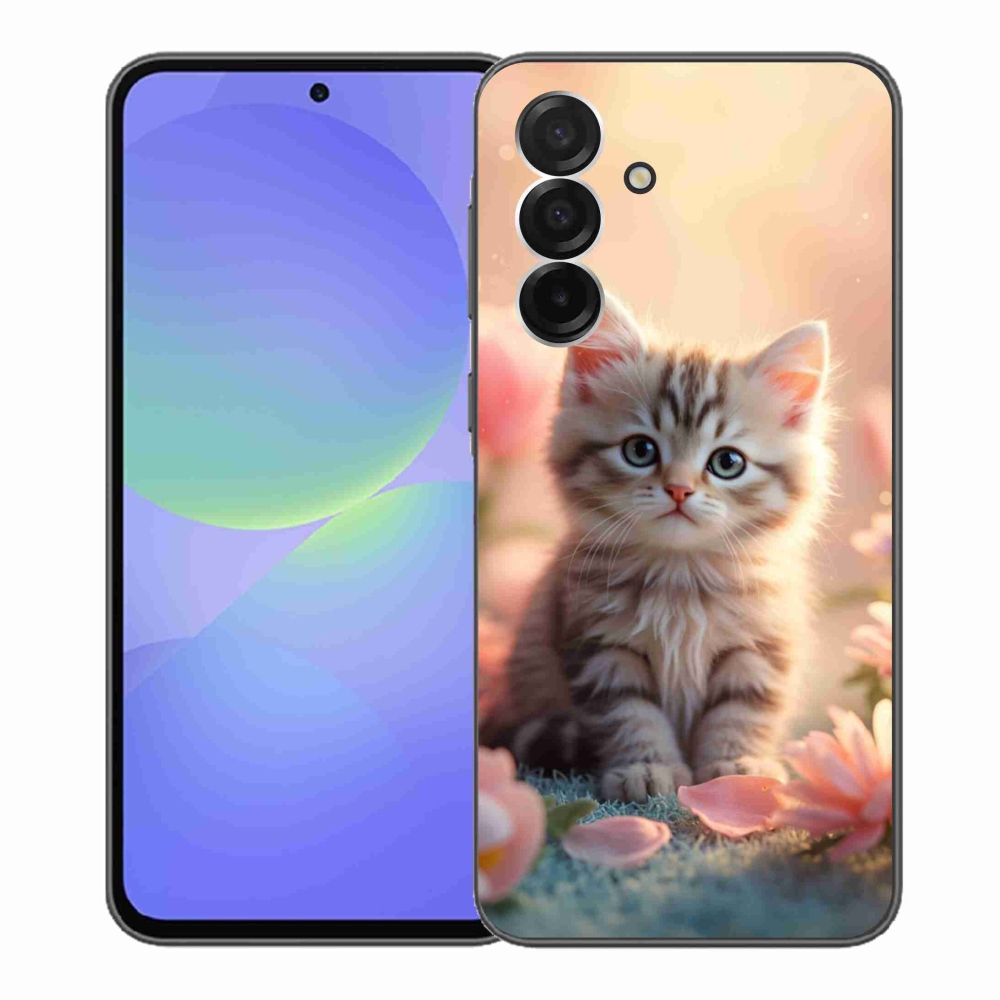 Gelový kryt mmCase na Samsung Galaxy A36 5G - roztomilé kotě 8