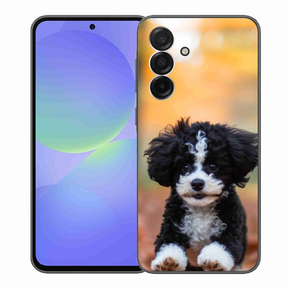 Gelový kryt mmCase na Samsung Galaxy A36 5G - roztomilé štěně 2