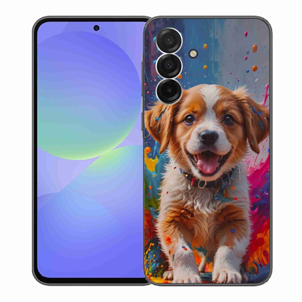 Gelový kryt mmCase na Samsung Galaxy A36 5G - roztomilé štěně 3
