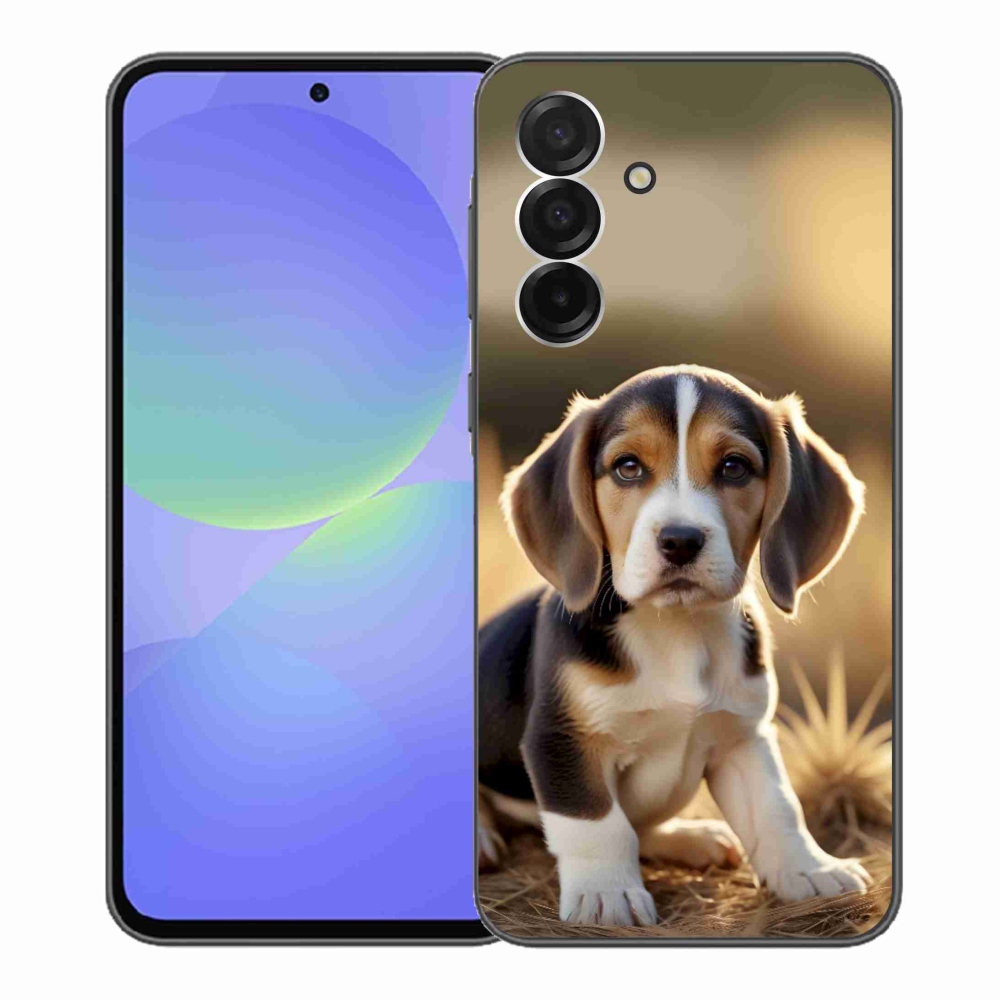 Gelový kryt mmCase na Samsung Galaxy A36 5G - roztomilý bígl