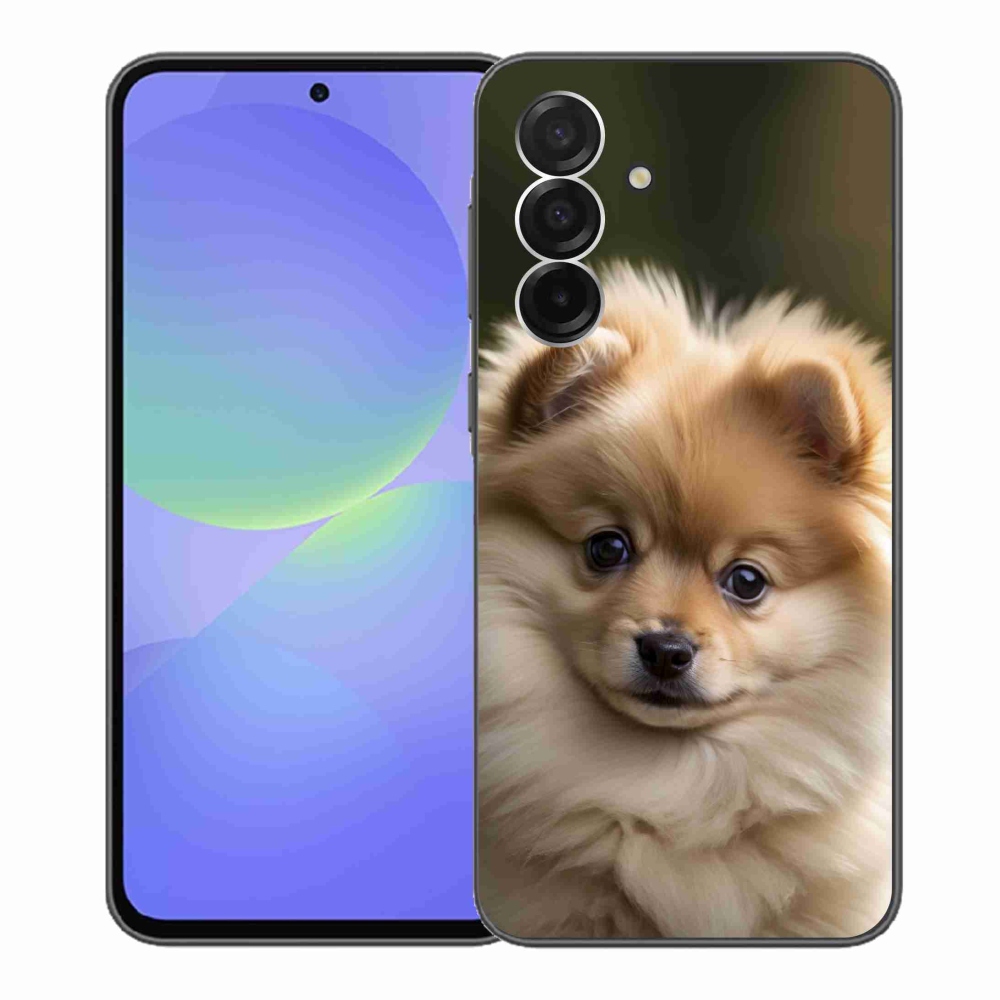 Gelový kryt mmCase na Samsung Galaxy A36 5G - roztomilý pomeranian 2