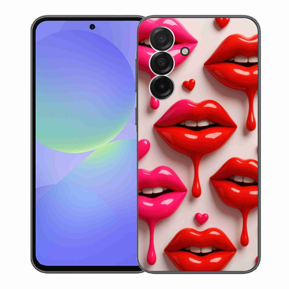 Gelový kryt mmCase na Samsung Galaxy A36 5G - rty 2