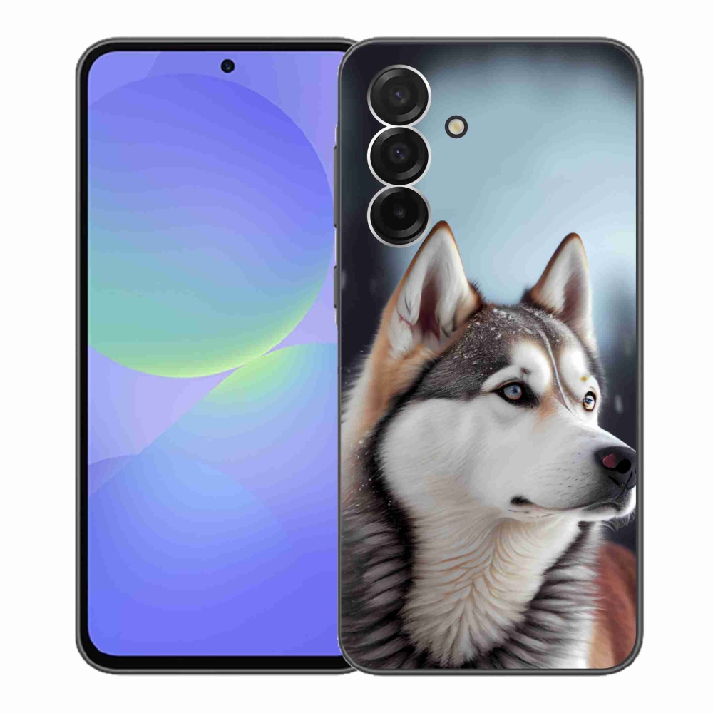 Gelový kryt mmCase na Samsung Galaxy A36 5G - sibiřský husky