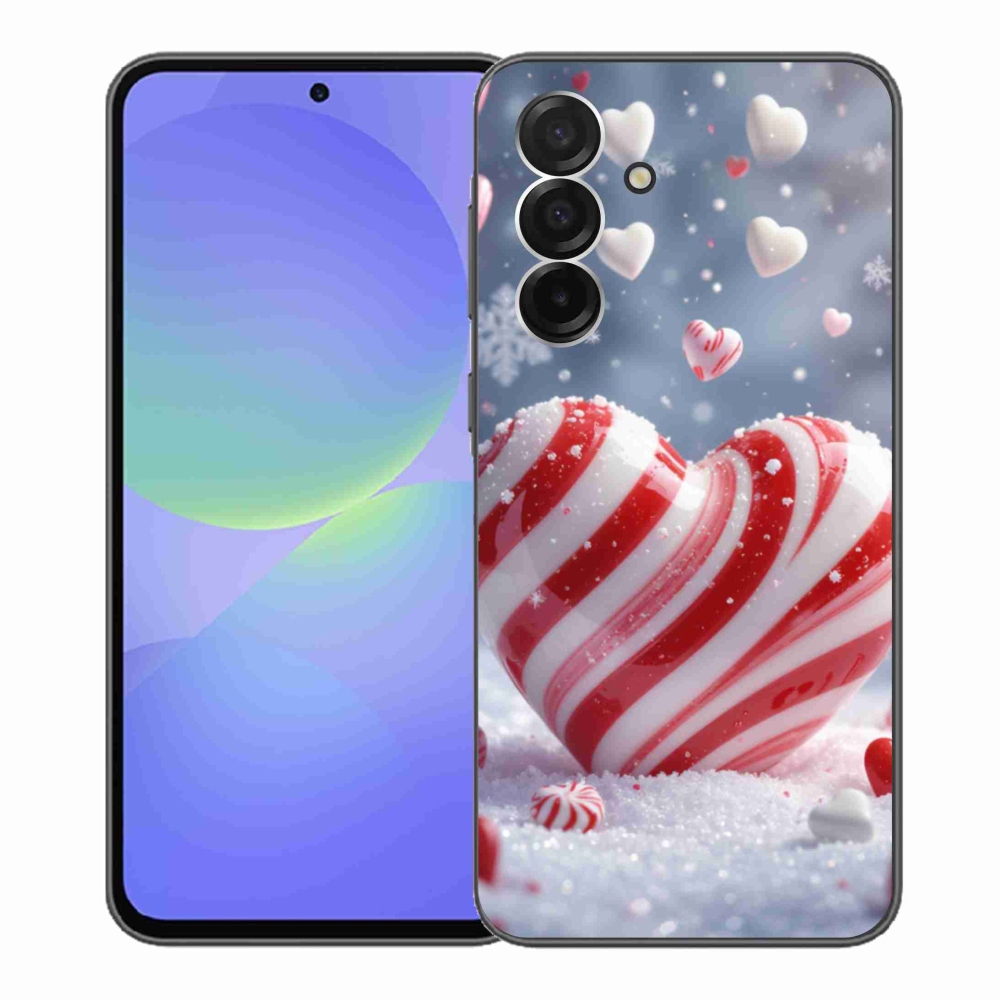 Gelový kryt mmCase na Samsung Galaxy A36 5G - sladké srdce