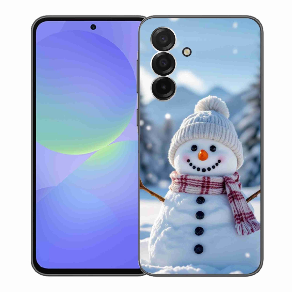 Gelový kryt mmCase na Samsung Galaxy A36 5G - sněhulák 3