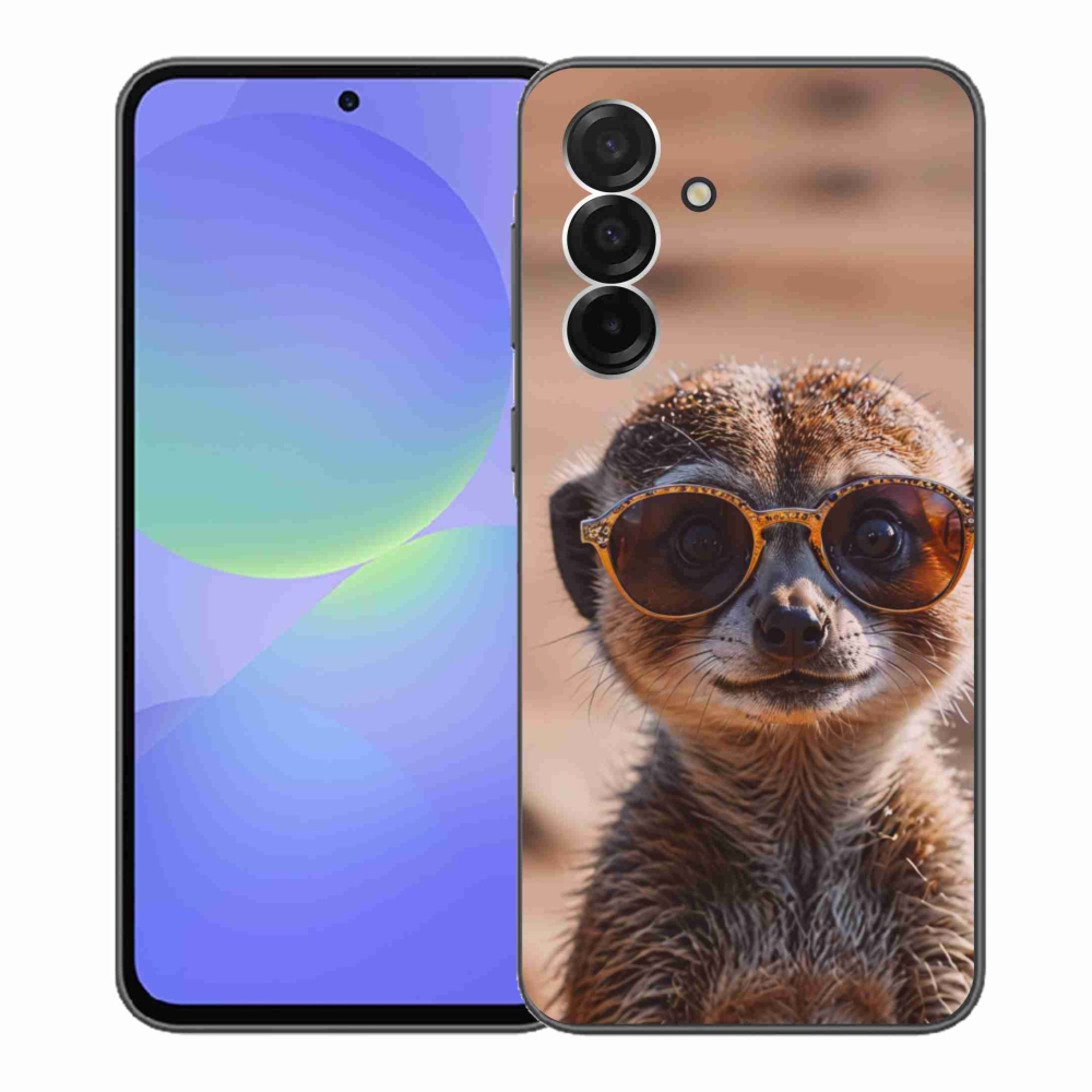 Gelový kryt mmCase na Samsung Galaxy A36 5G - stylová surikata