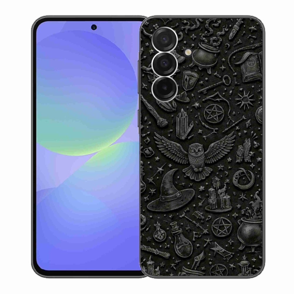 Gelový kryt mmCase na Samsung Galaxy A36 5G - tmavý magický svět