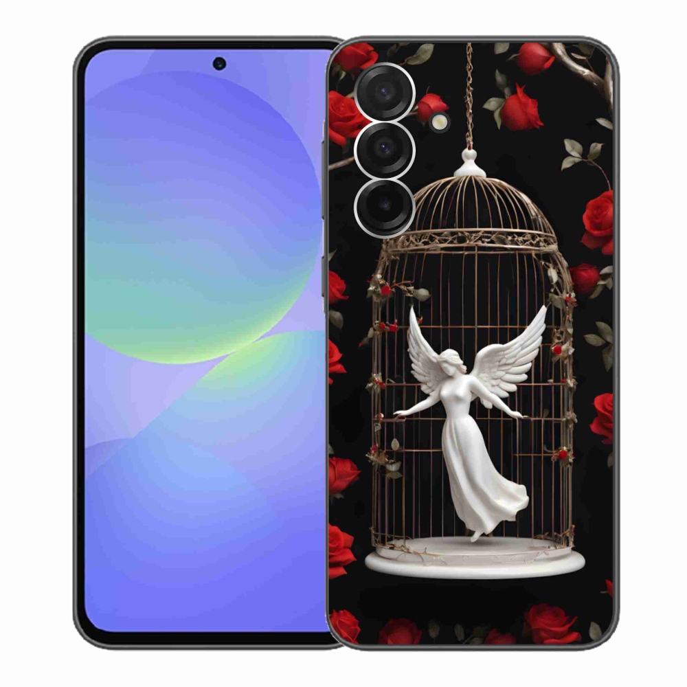 Gelový kryt mmCase na Samsung Galaxy A36 5G - uvězněný anděl
