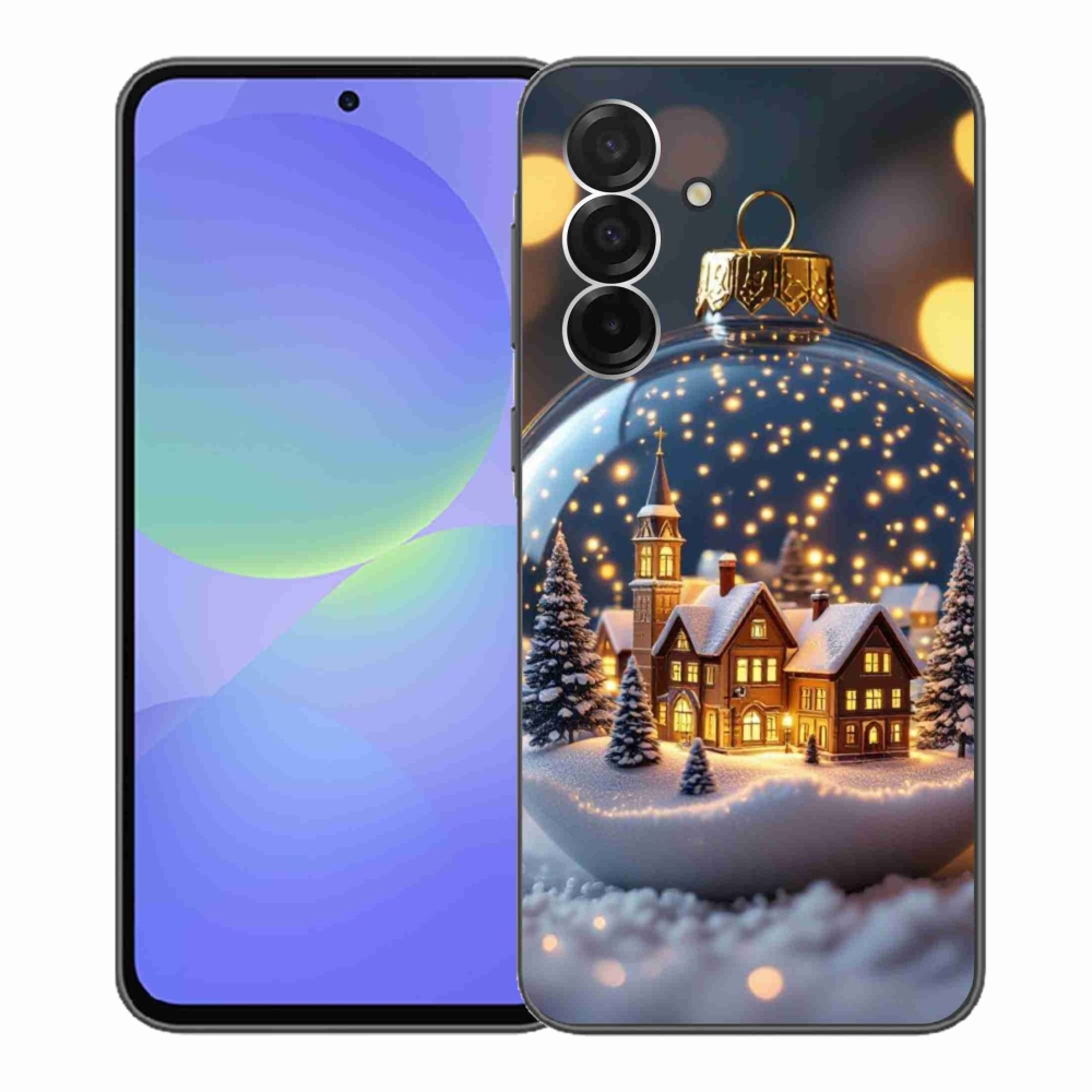 Gelový kryt mmCase na Samsung Galaxy A36 5G - vánoční koule 4