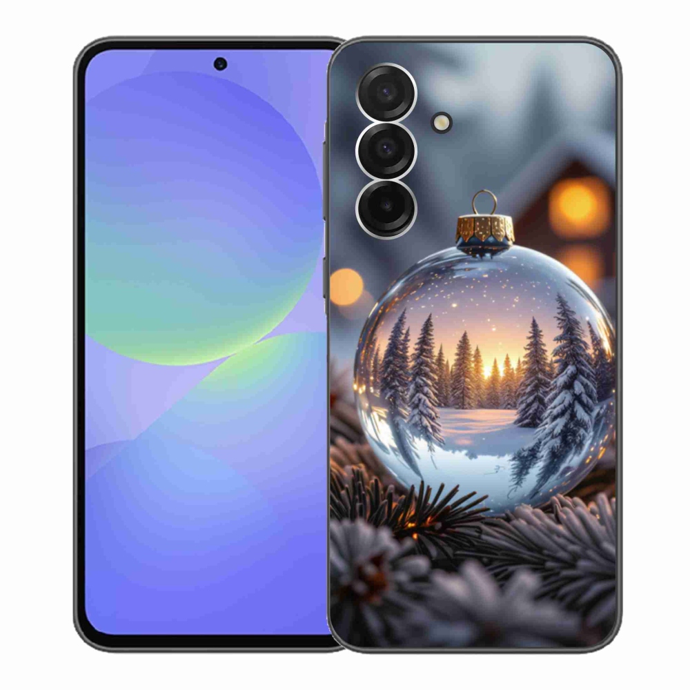 Gelový kryt mmCase na Samsung Galaxy A36 5G - vánoční ozdoba