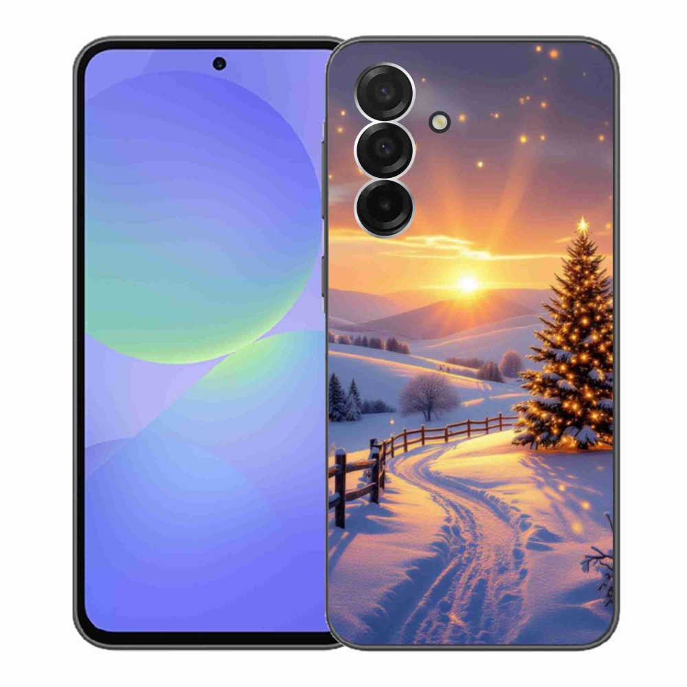 Gelový kryt mmCase na Samsung Galaxy A36 5G - zimní krajina