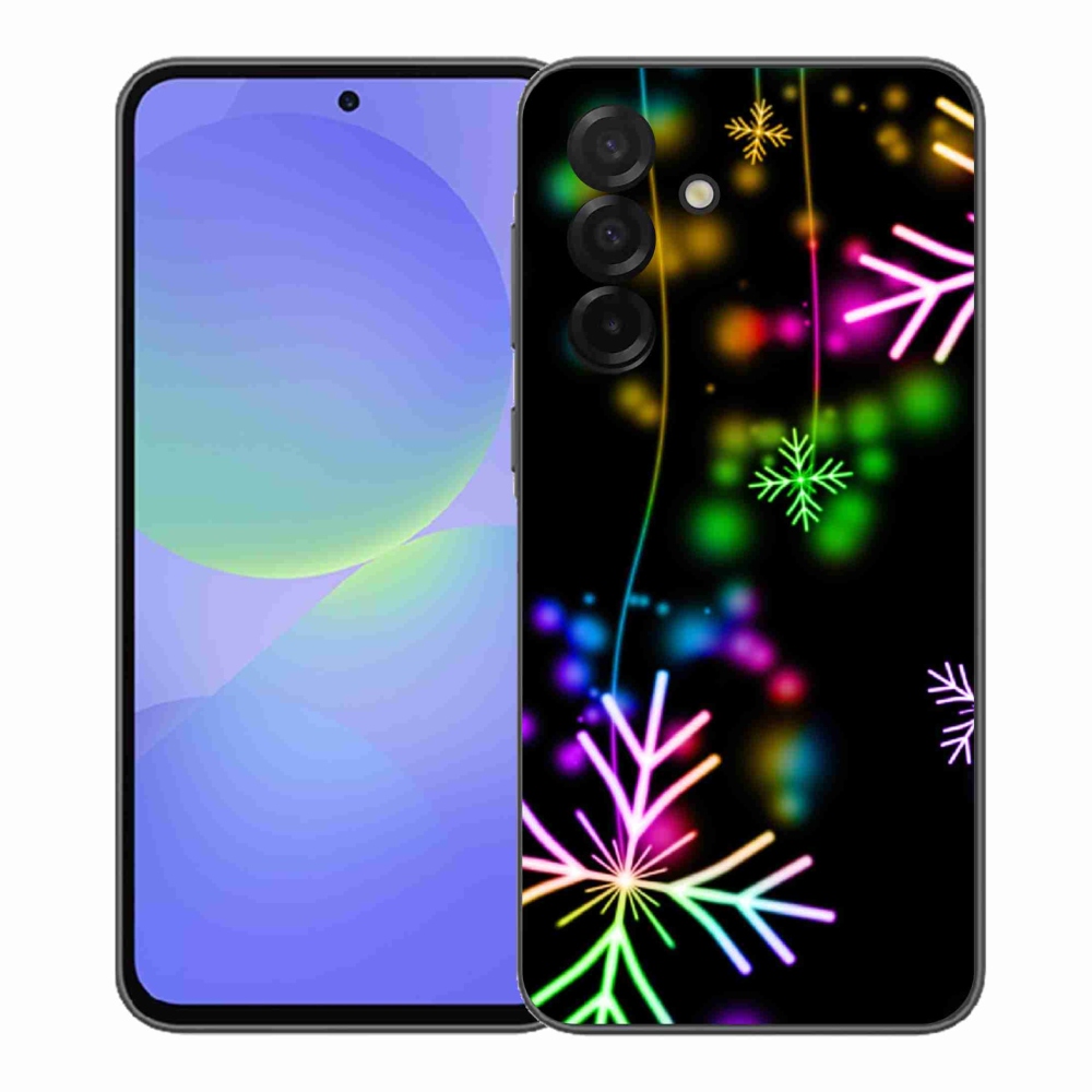 Gelový kryt mmCase na Samsung Galaxy A37 5G - barevné vločky