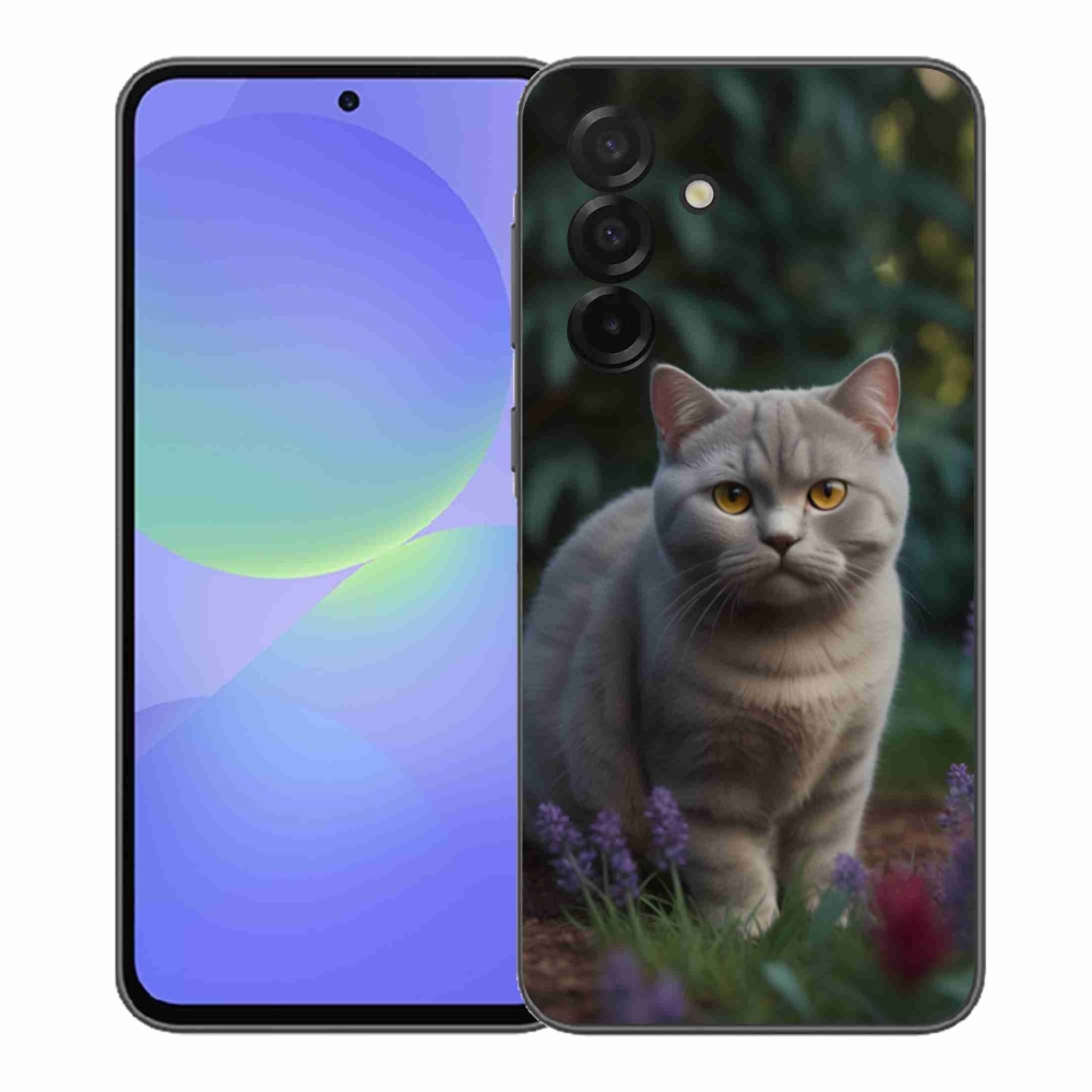Gelový kryt mmCase na Samsung Galaxy A37 5G - britská kočka