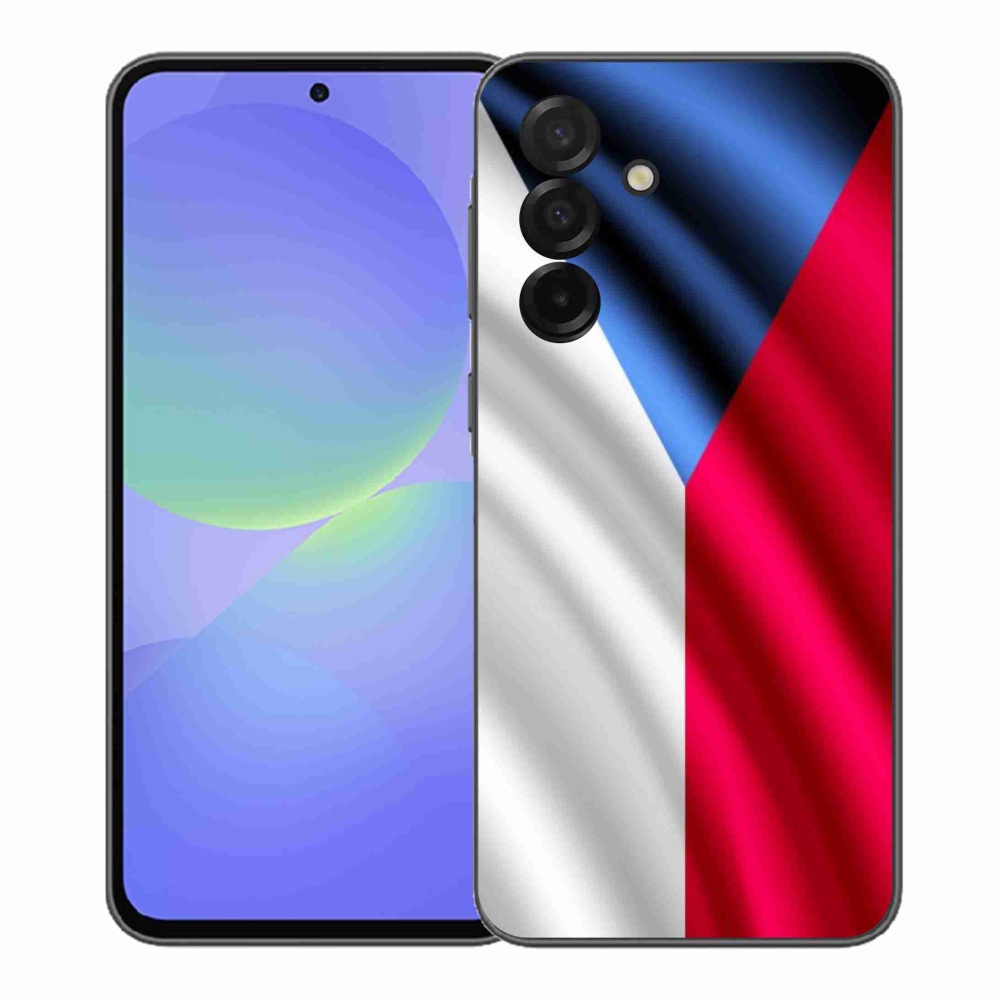 Gelový kryt mmCase na Samsung Galaxy A37 5G - česká vlajka