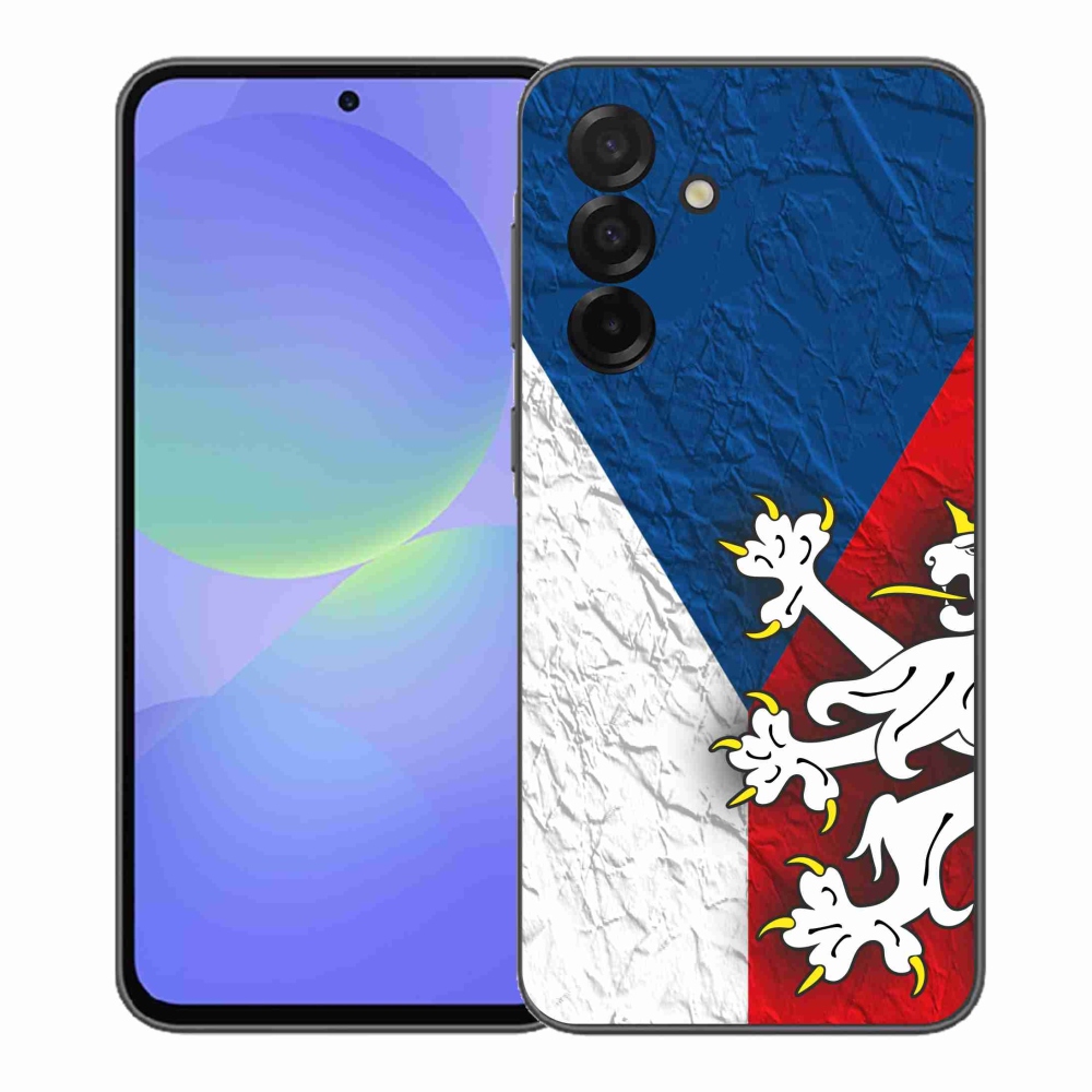 Gelový kryt mmCase na Samsung Galaxy A37 5G - česká vlajka 1