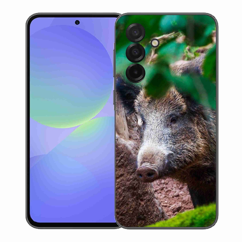 Gelový kryt mmCase na Samsung Galaxy A37 5G - divoké prase