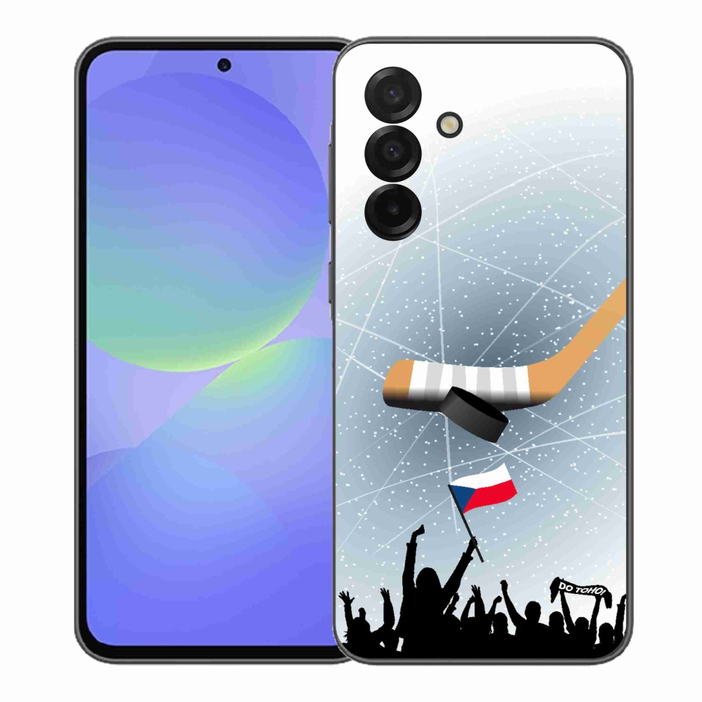 Gelový kryt mmCase na Samsung Galaxy A37 5G - fanoušci hokeje
