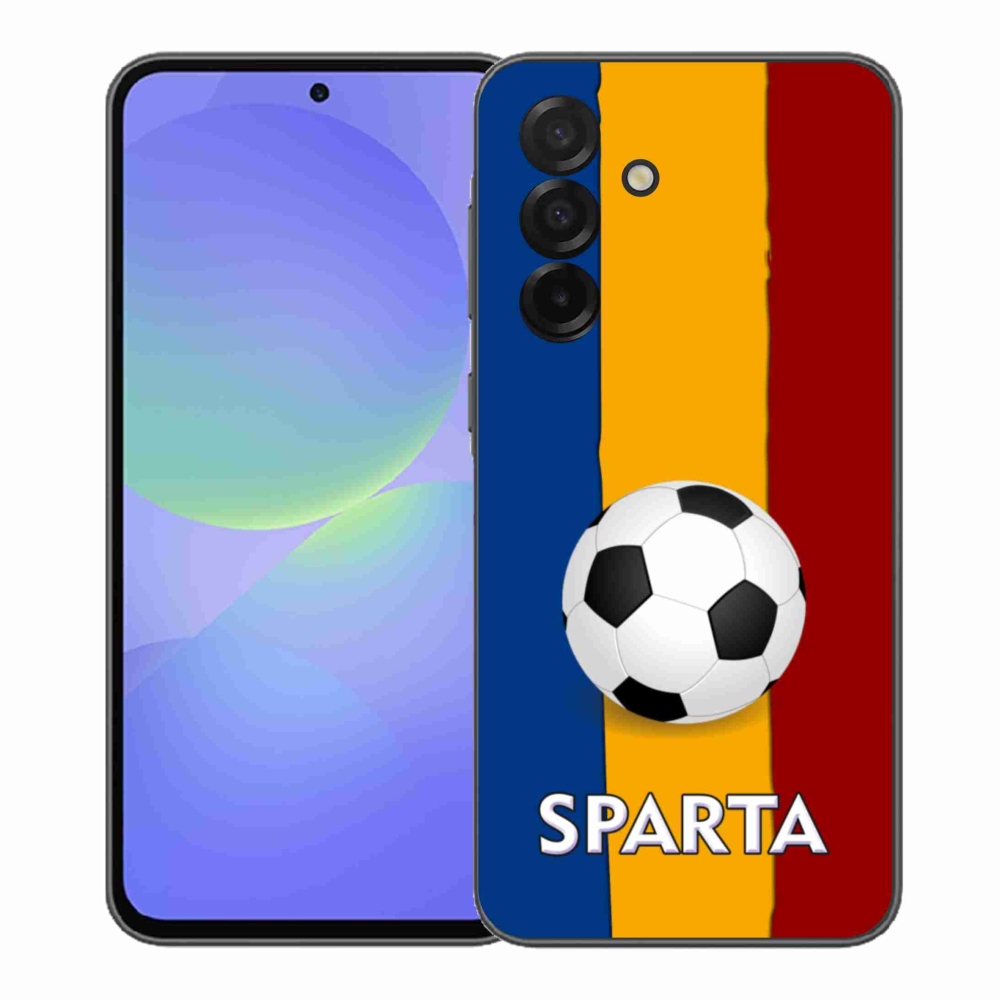Gelový kryt mmCase na Samsung Galaxy A37 5G - fotbal 1