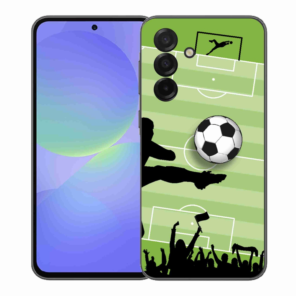 Gelový kryt mmCase na Samsung Galaxy A37 5G - fotbal 3