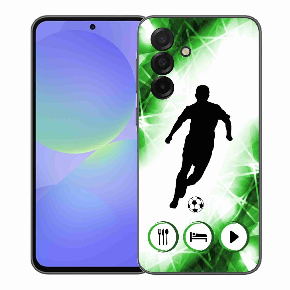 Gelový kryt mmCase na Samsung Galaxy A37 5G - fotbalista