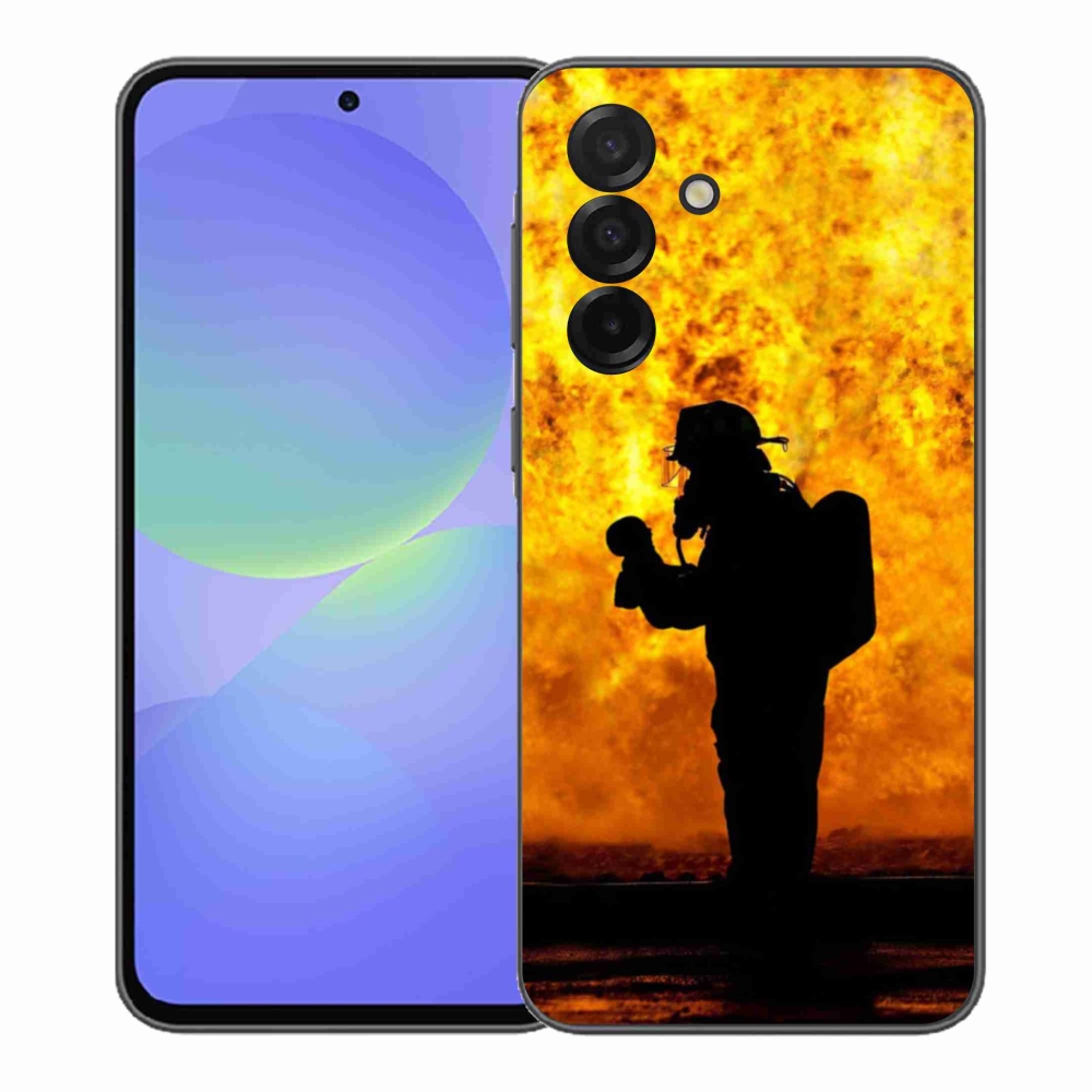 Gelový kryt mmCase na Samsung Galaxy A37 5G - hasič