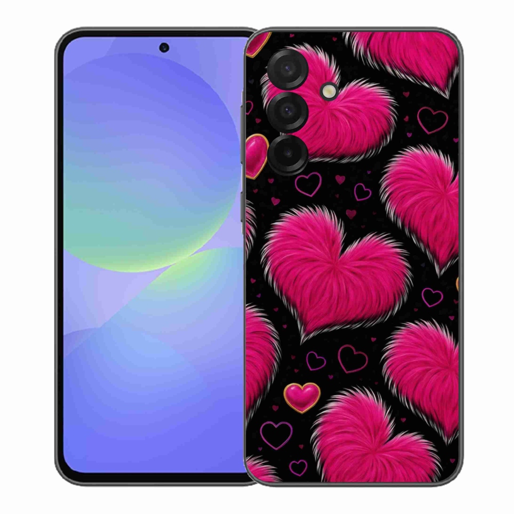 Gelový kryt mmCase na Samsung Galaxy A37 5G - hebká srdce