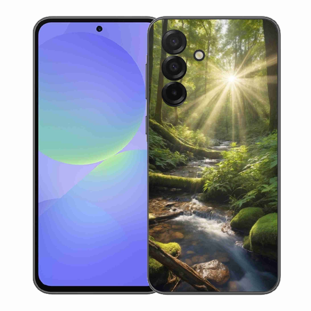 Gelový kryt mmCase na Samsung Galaxy A37 5G - hlubina lesa