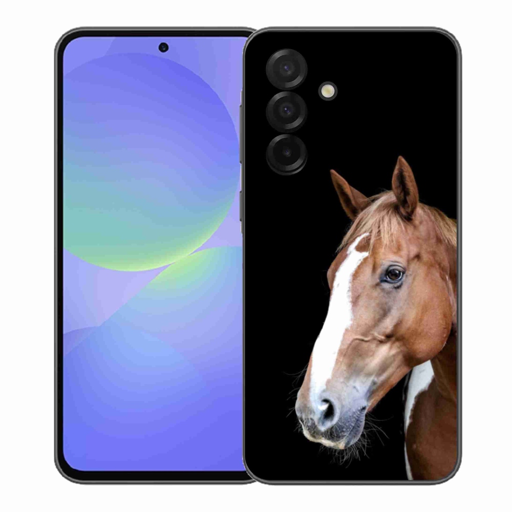 Gelový kryt mmCase na Samsung Galaxy A37 5G - hnědý kůň 3