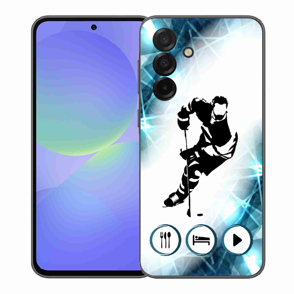 Gelový kryt mmCase na Samsung Galaxy A37 5G - hokej 1