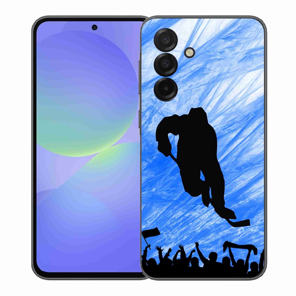 Gelový kryt mmCase na Samsung Galaxy A37 5G - hokejový hráč