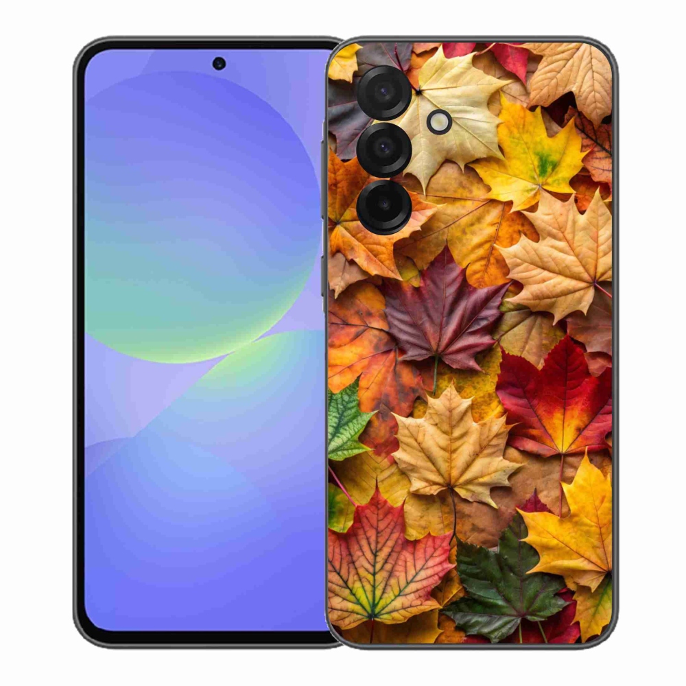 Gelový kryt mmCase na Samsung Galaxy A37 5G - javorové listy 2