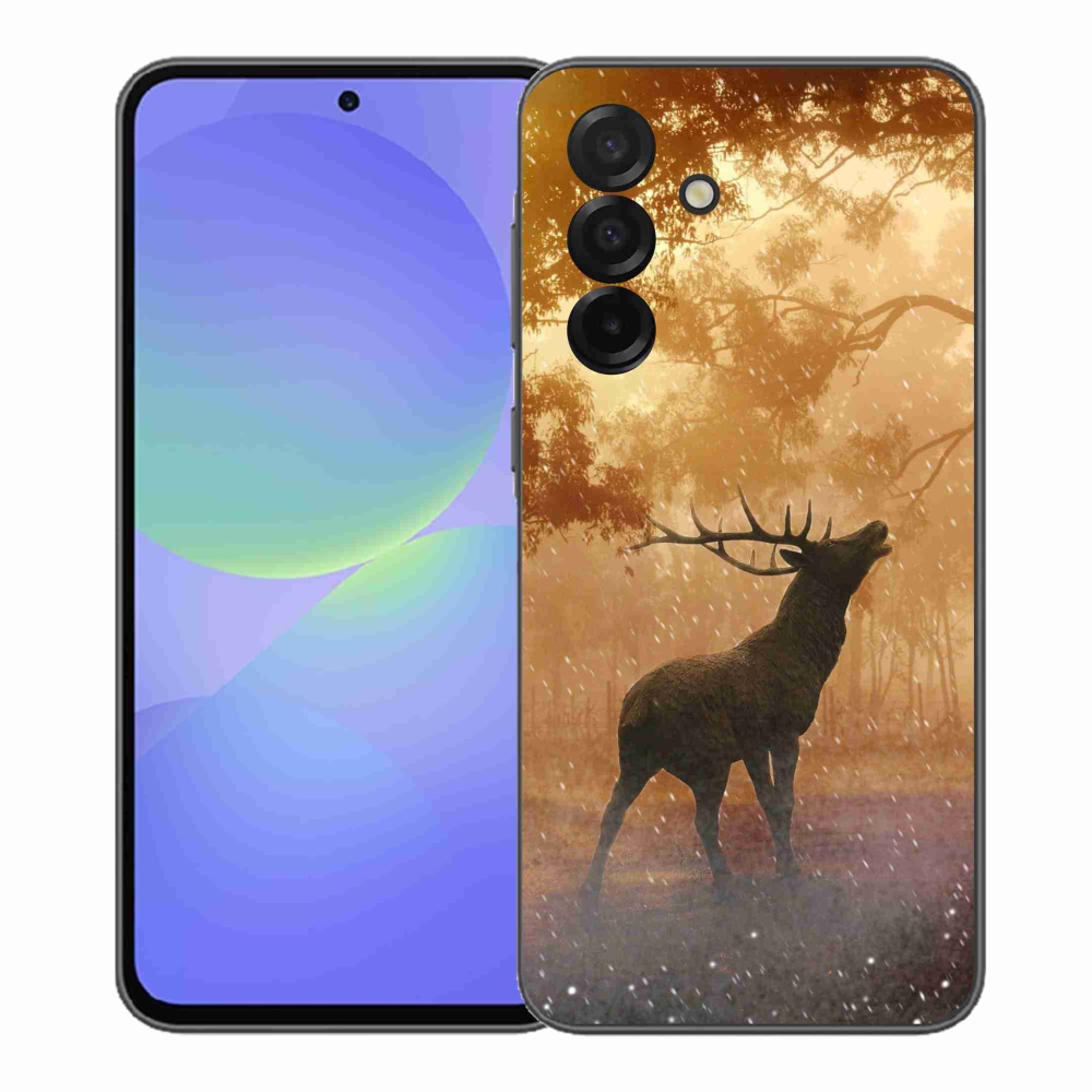 Gelový kryt mmCase na Samsung Galaxy A37 5G - jelen v říji