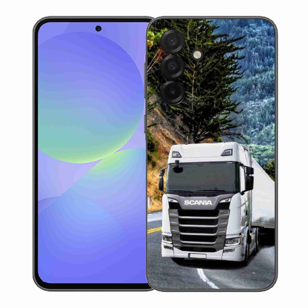 Gelový kryt mmCase na Samsung Galaxy A37 5G - kamion 1