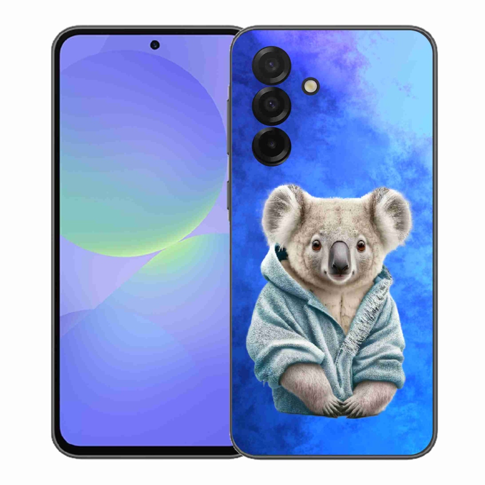 Gelový kryt mmCase na Samsung Galaxy A37 5G - koala ve svetru