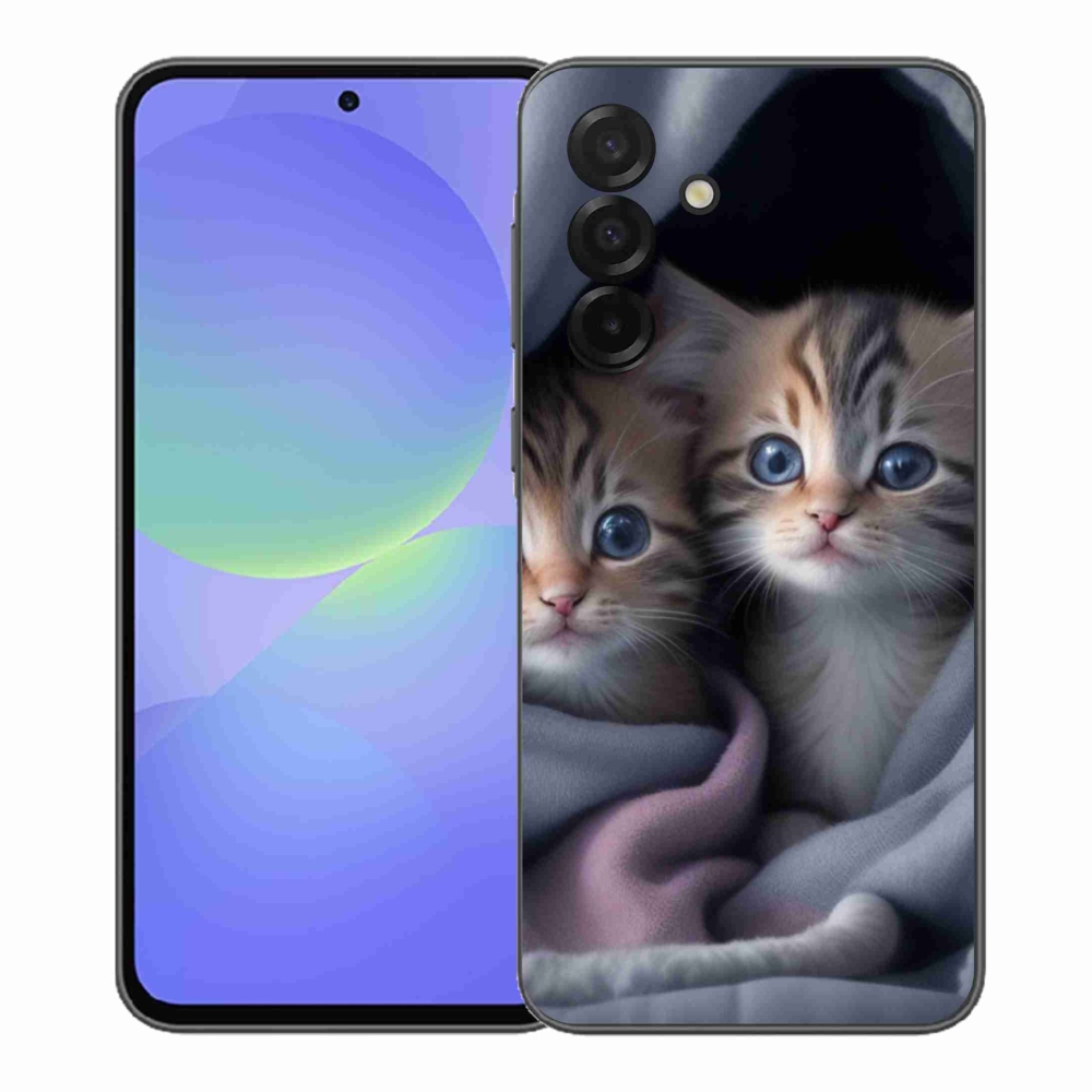 Gelový kryt mmCase na Samsung Galaxy A37 5G - kočičí duo 2