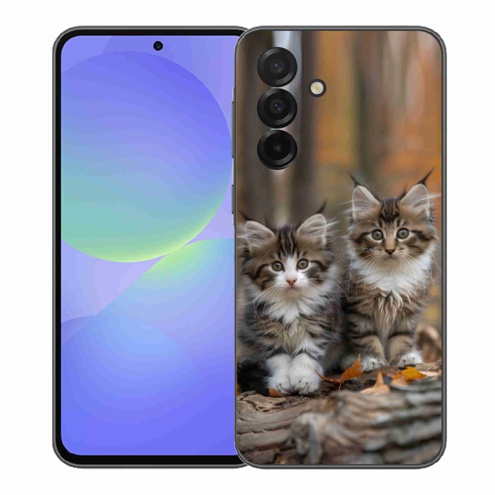 Gelový kryt mmCase na Samsung Galaxy A37 5G - kočičí duo 3